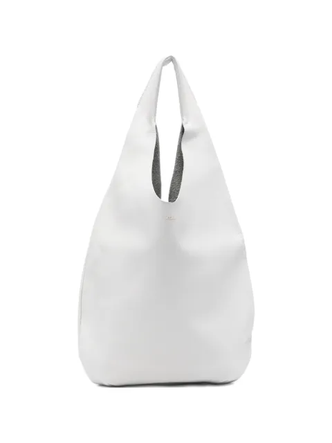 A.P.C. Le Neige leather tote bag 