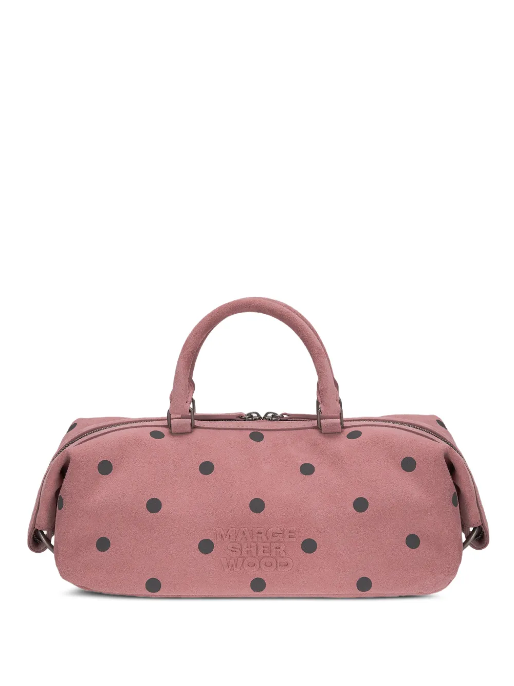 Marge Sherwood x Peanuts printed leather tote bag - Rosa