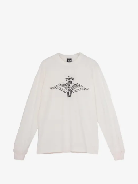 Stüssy skull wings pigment-dyed T-shirt
