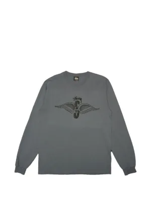 Stüssy Pigment Dyed LS Thermal Sweater | Grey | FARFETCH SG