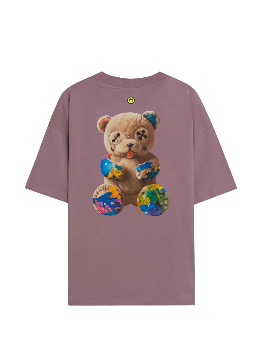 BARROW logo-detail T-shirt Roze