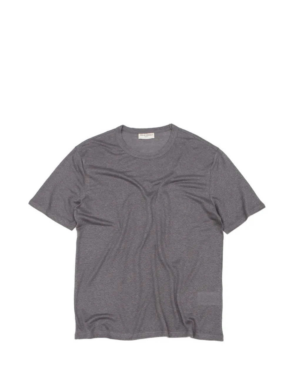 Officine Generale crew-neck T-shirt - Grigio