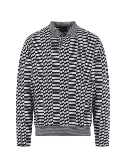 Giorgio Armani striped polo shirt