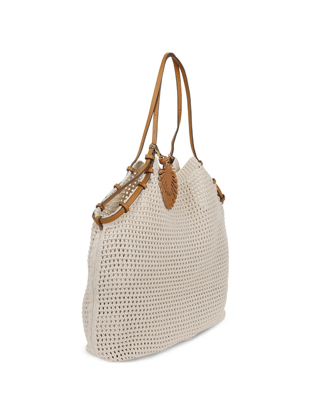  Ermanno Scervino Openwork Tote Bag - Neutrals 