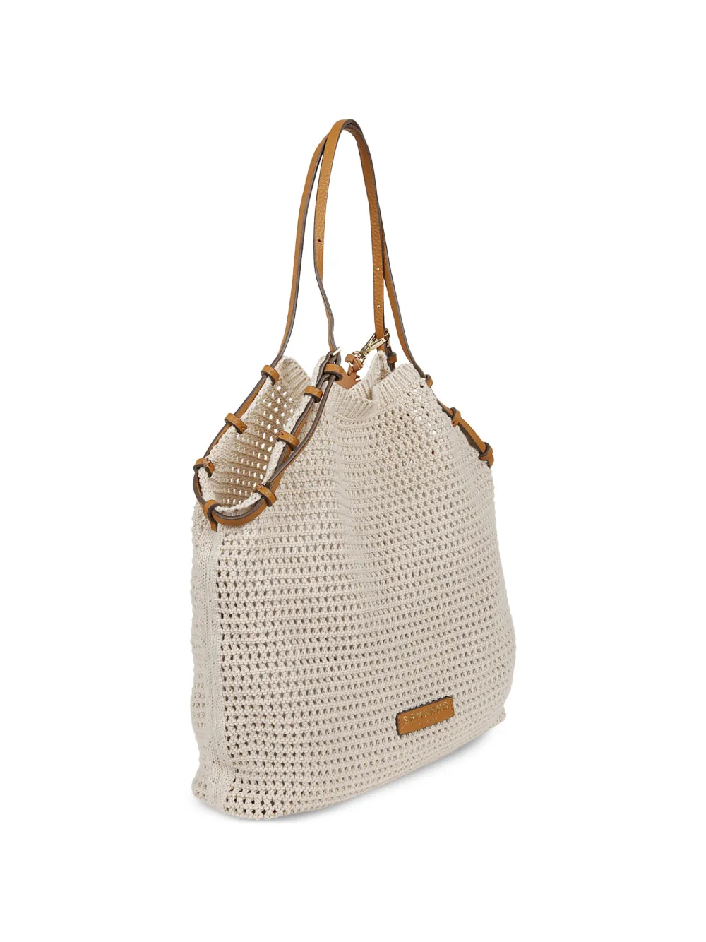  Ermanno Scervino Openwork Tote Bag - Neutrals 