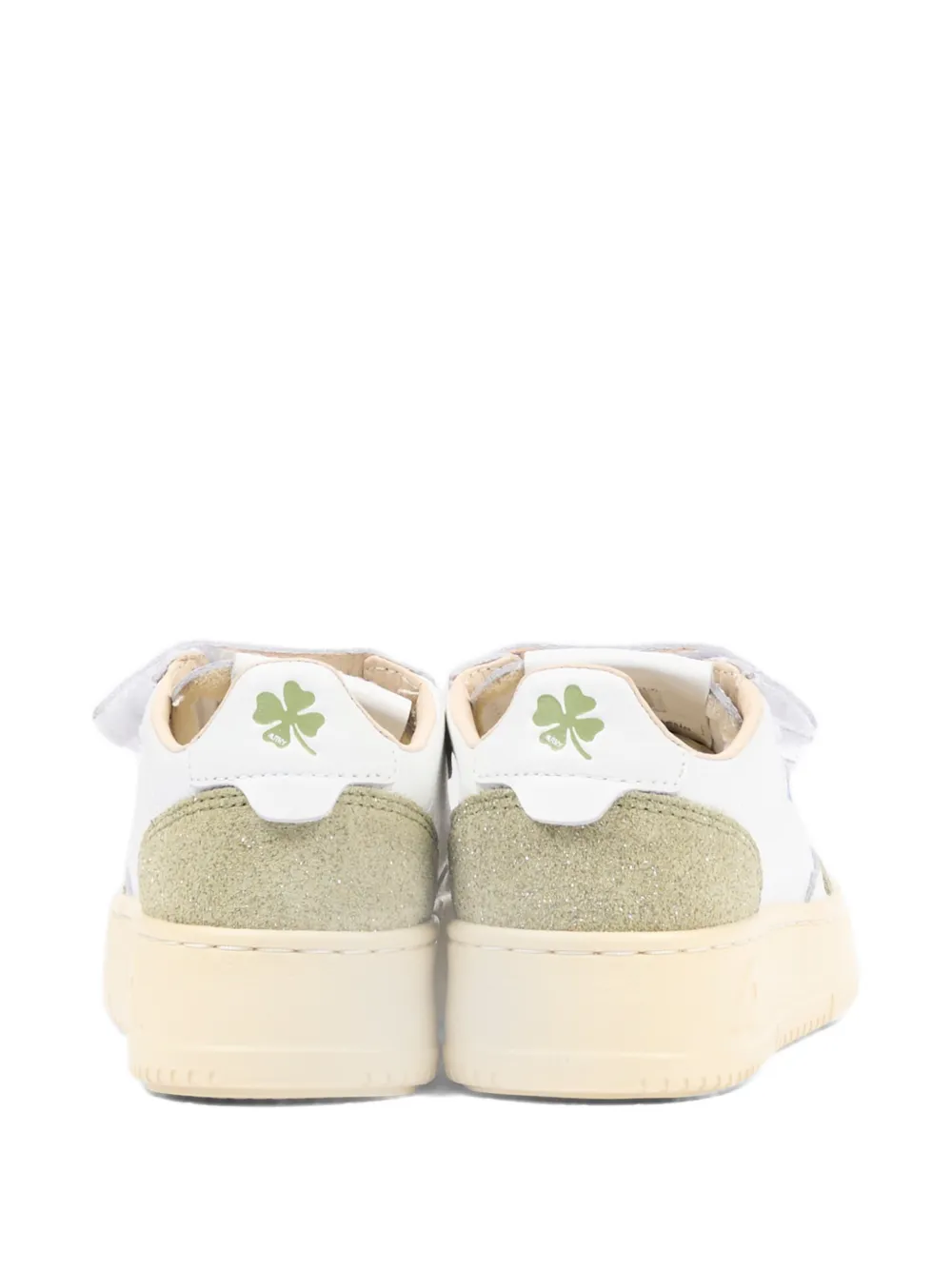 Autry Kids Leren sneakers met band Wit