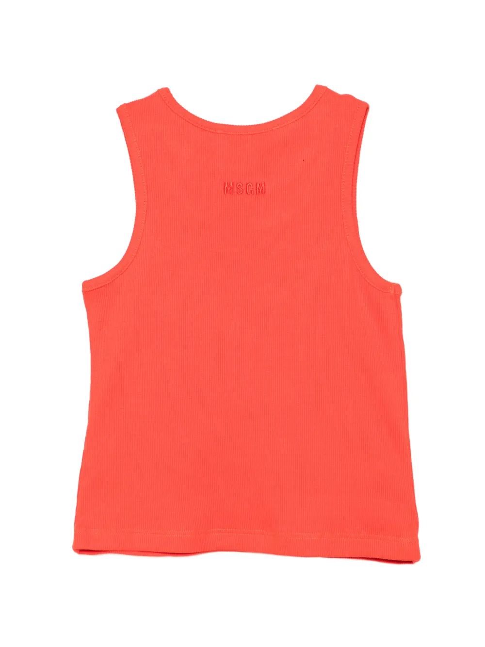 MSGM Kids Top met stippen Oranje