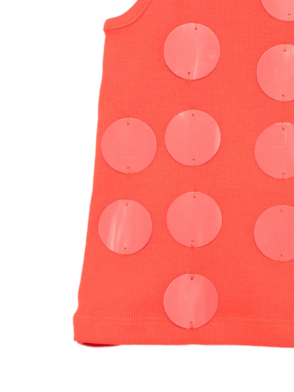 MSGM Kids Top met stippen Oranje