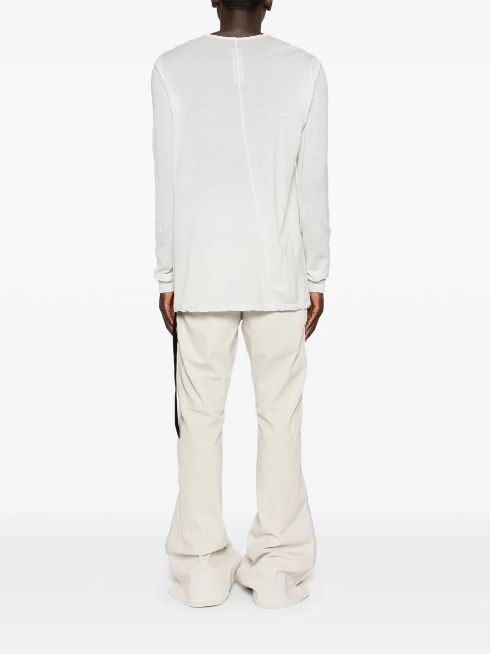Rick Owens DRKSHDW T-shirt met bandje Wit