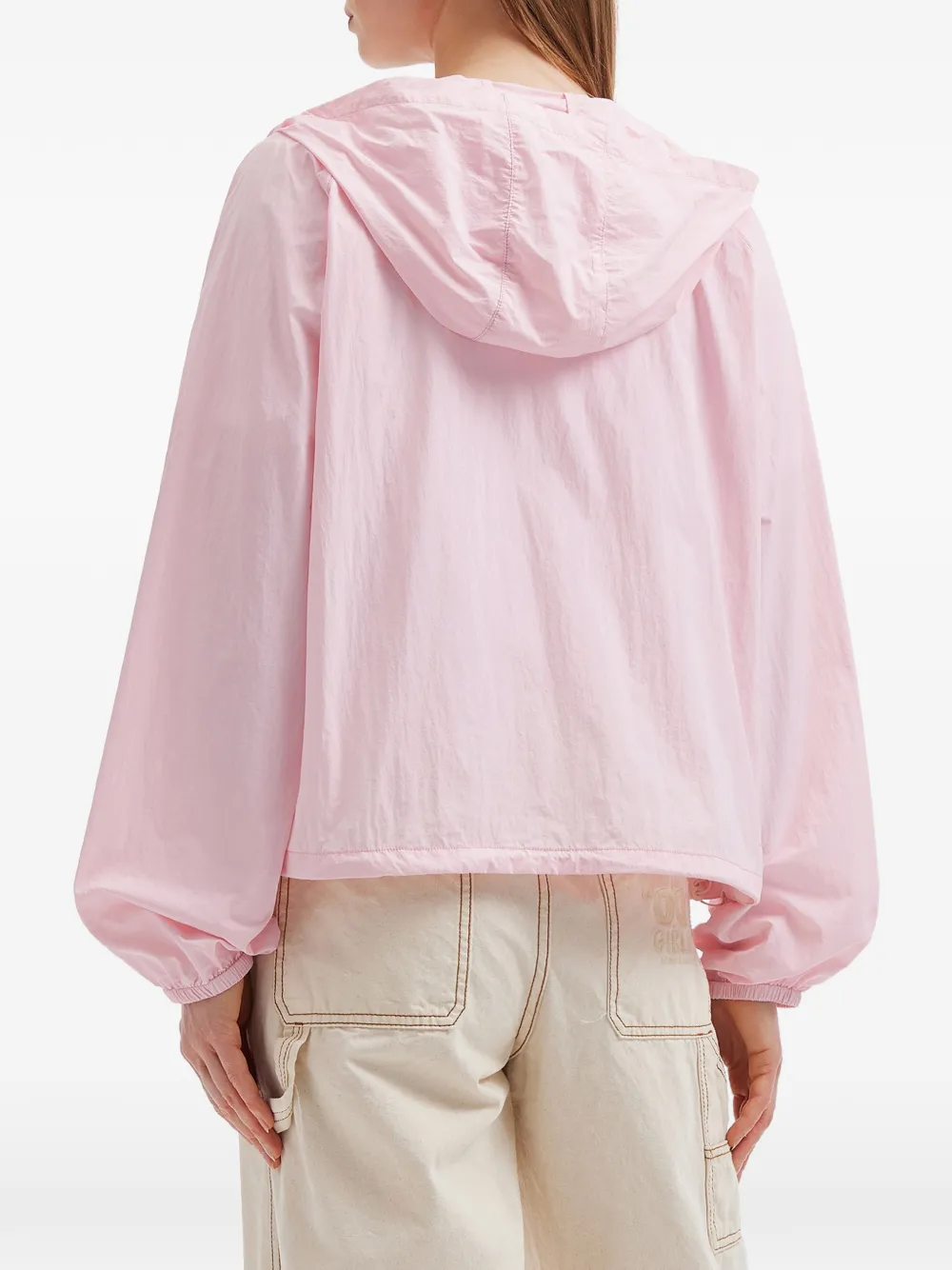 CHOCOOLATE Jack met capuchon en rits Roze