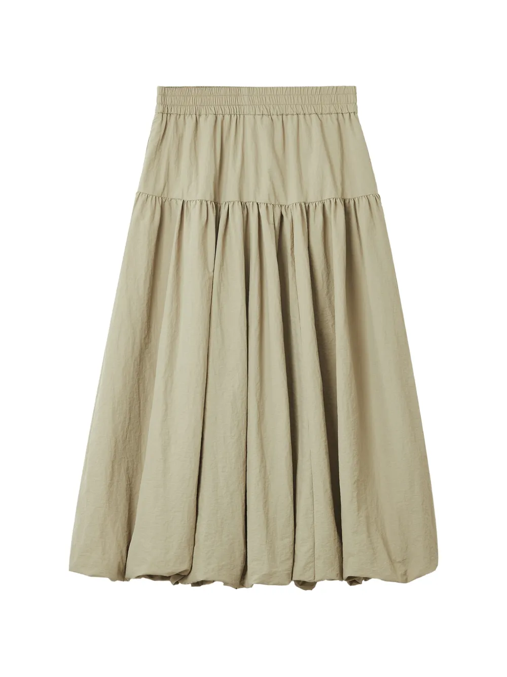  B+ab Tiered Skirt - Neutrals 