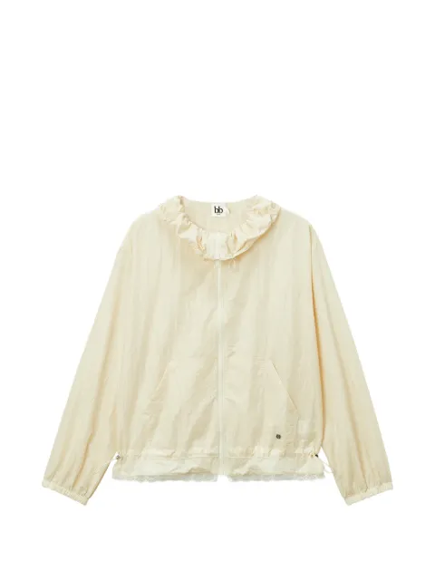 b+ab ruffled cotton jacket
