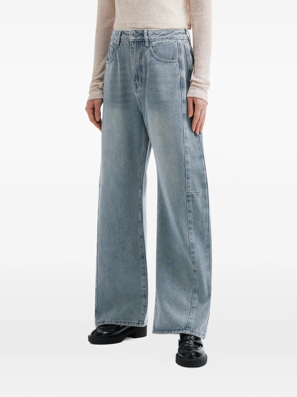  B+ab Five-pocket Jeans - Blue 