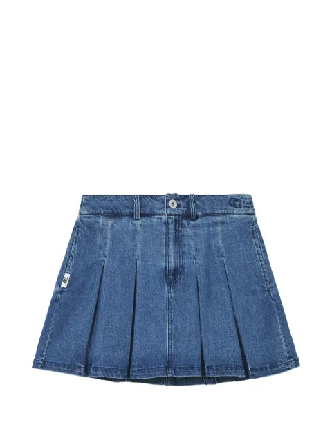 CHOCOOLATE falda corta con diseño plisado