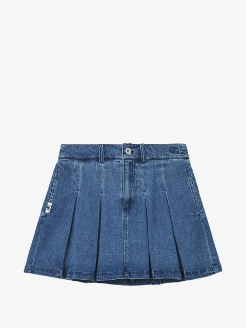 CHOCOOLATE pleated mini skirt