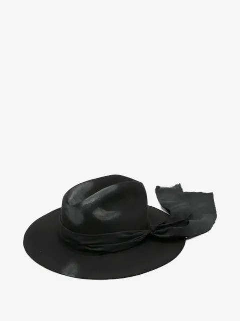 KAMIYA ribbon trim hat
