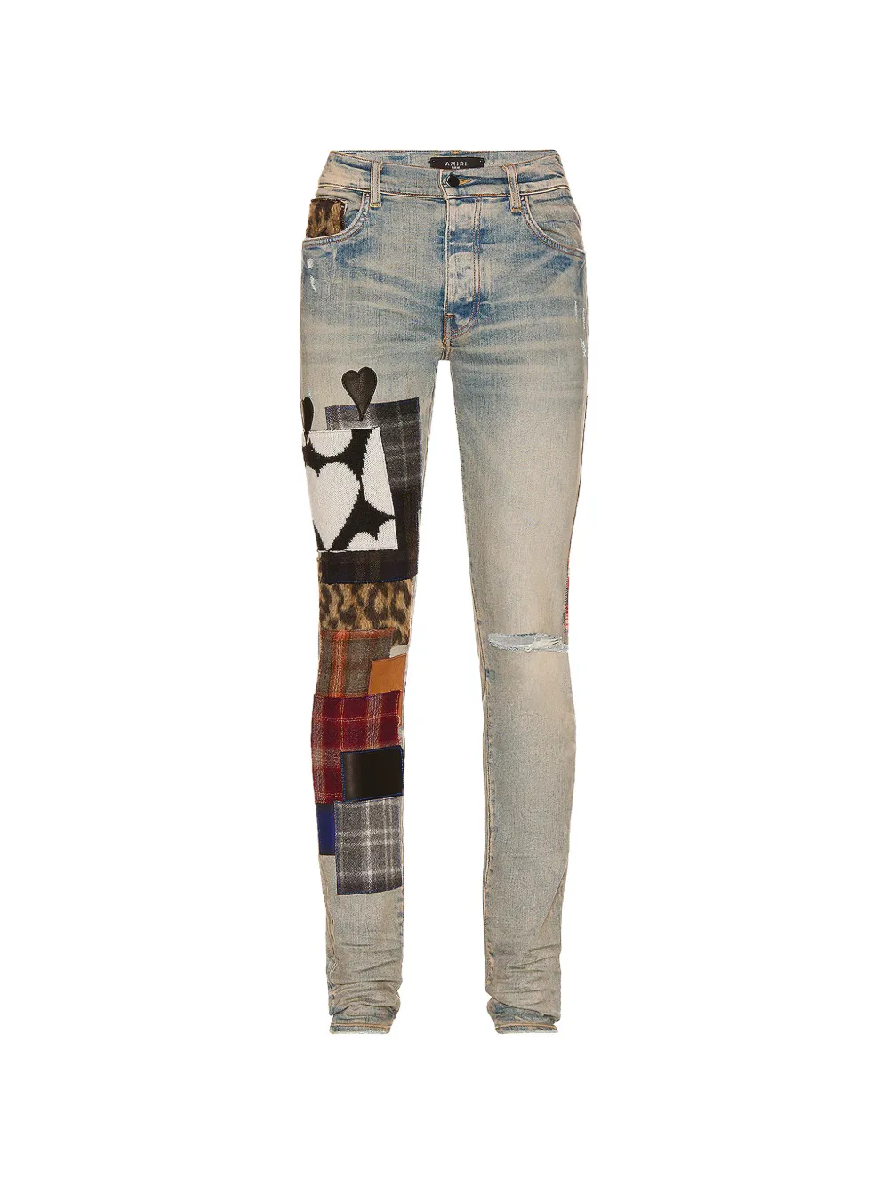 AMIRI artpatch pocket jeans - Blu