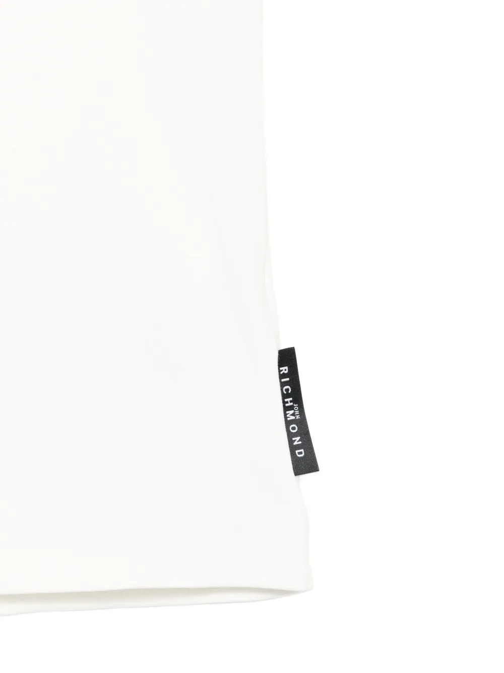 John Richmond Junior Tanktop met logoprint Wit