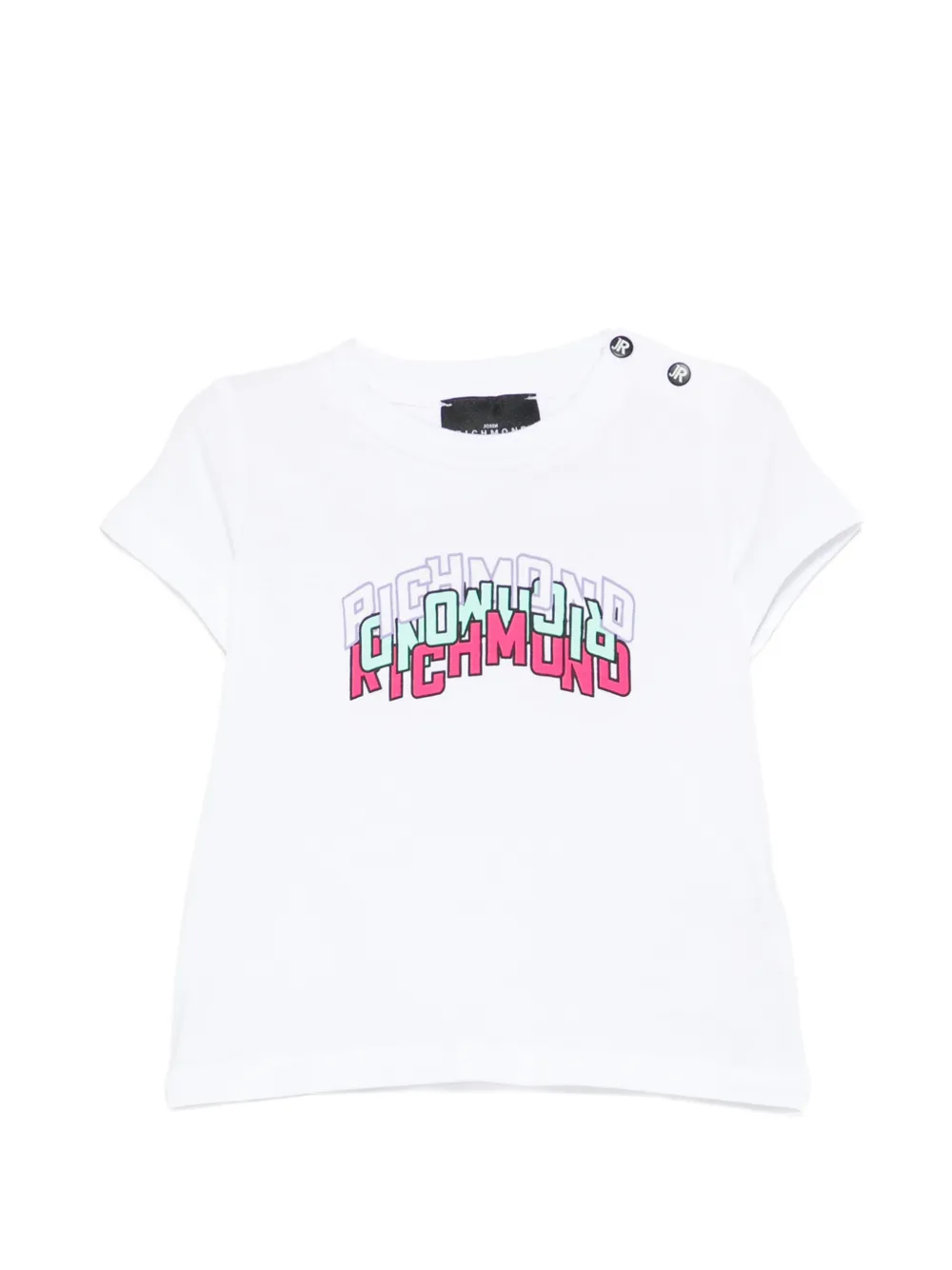 John Richmond Junior graphic-print T-shirt - Bianco