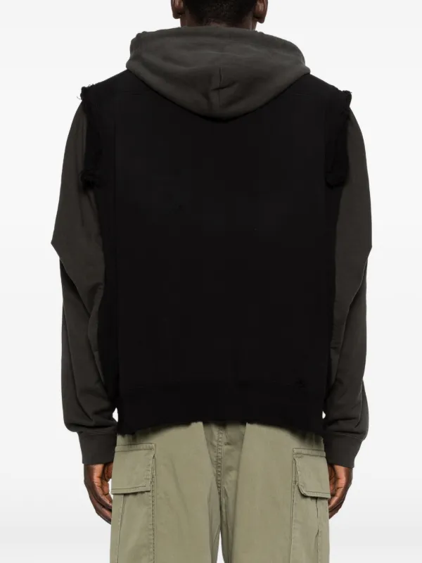 Maison MIHARA YASUHIRO Zip Hoodie | Black | FARFETCH GR