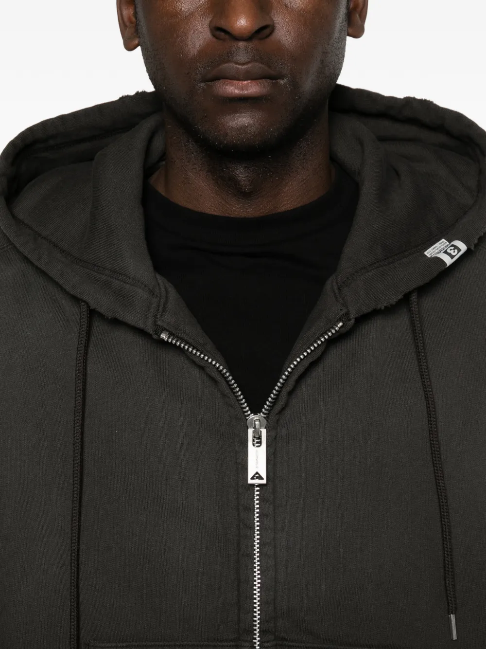 Maison MIHARA YASUHIRO Zip Hoodie | Black | FARFETCH AO