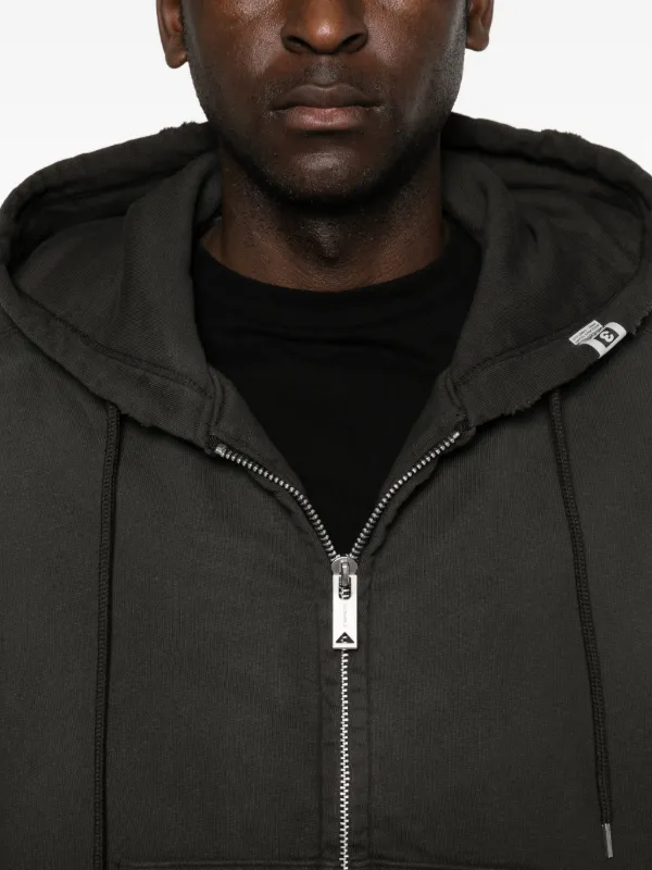 Maison MIHARA YASUHIRO Zip Hoodie | Black | FARFETCH AO