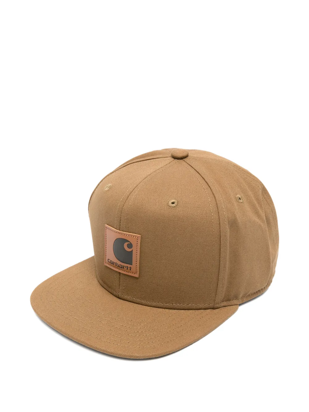 Carhartt WIP logo-patch baseball cap - Marrone