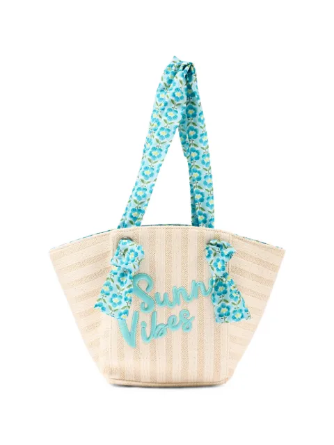 Mayoral bolsa de playa con estampado floral