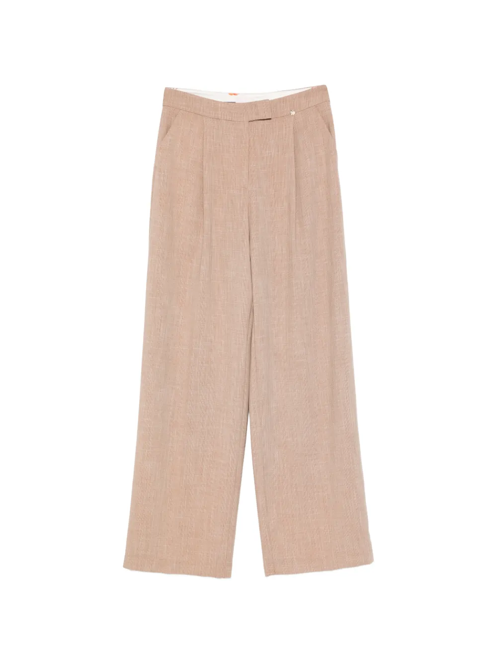 LIU JO pleated-front trousers - Toni neutri
