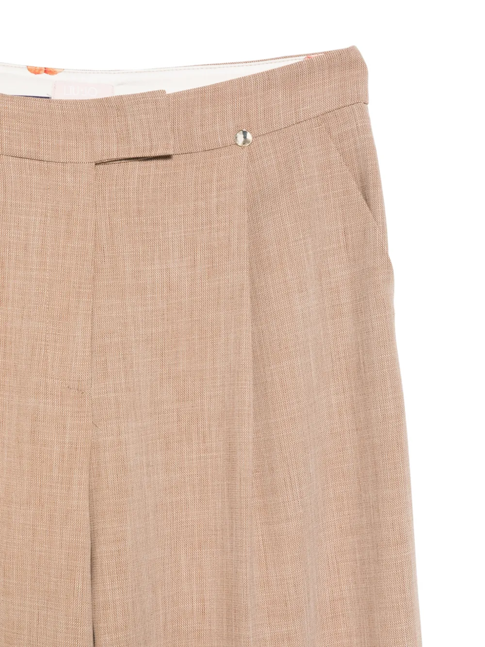  Liu Jo Pleated-front Trousers - Neutrals 