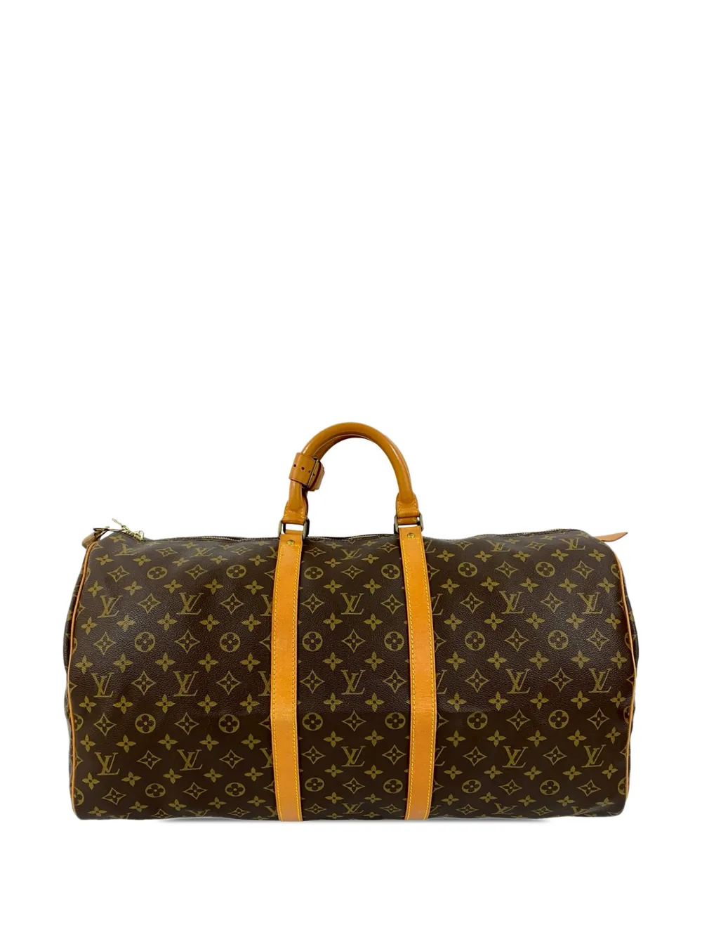 Louis Vuitton Pre-Owned 1984 Monogram Keepall 55 travel bag - Braun