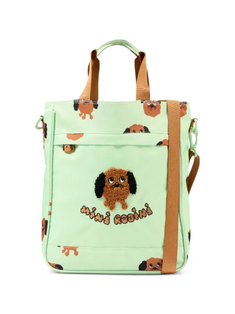 Mini Rodini dog-print tote bag