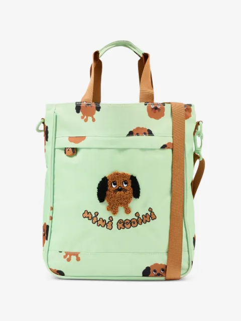 Mini Rodini dog-print tote bag