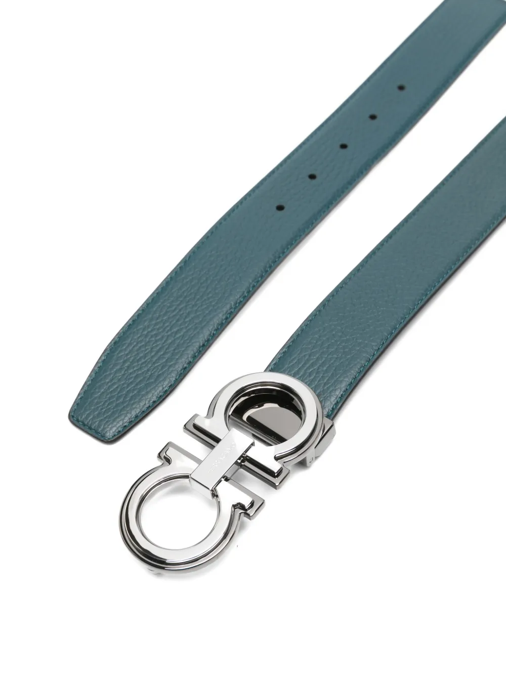 Ferragamo Leren gespriem Blauw
