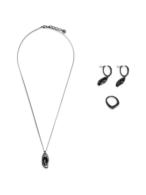 Alexander McQueen Pre-owned 2020s Parure Jewellery Set in Black