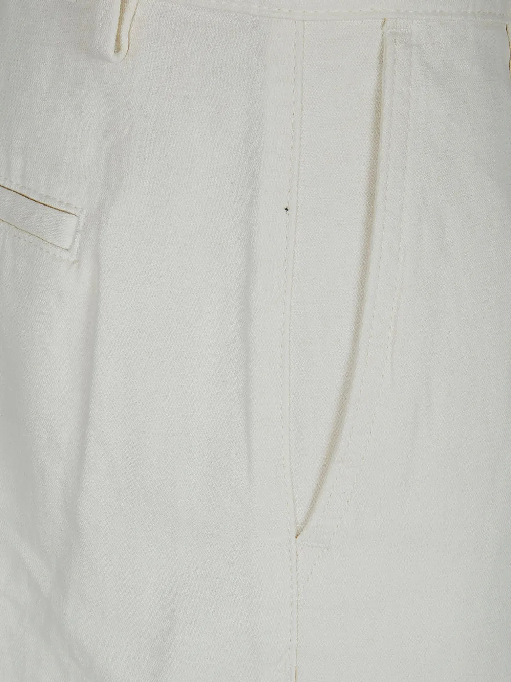  7 For All Mankind Pantalones Vaqueros Cortos Rectos - Blanco 