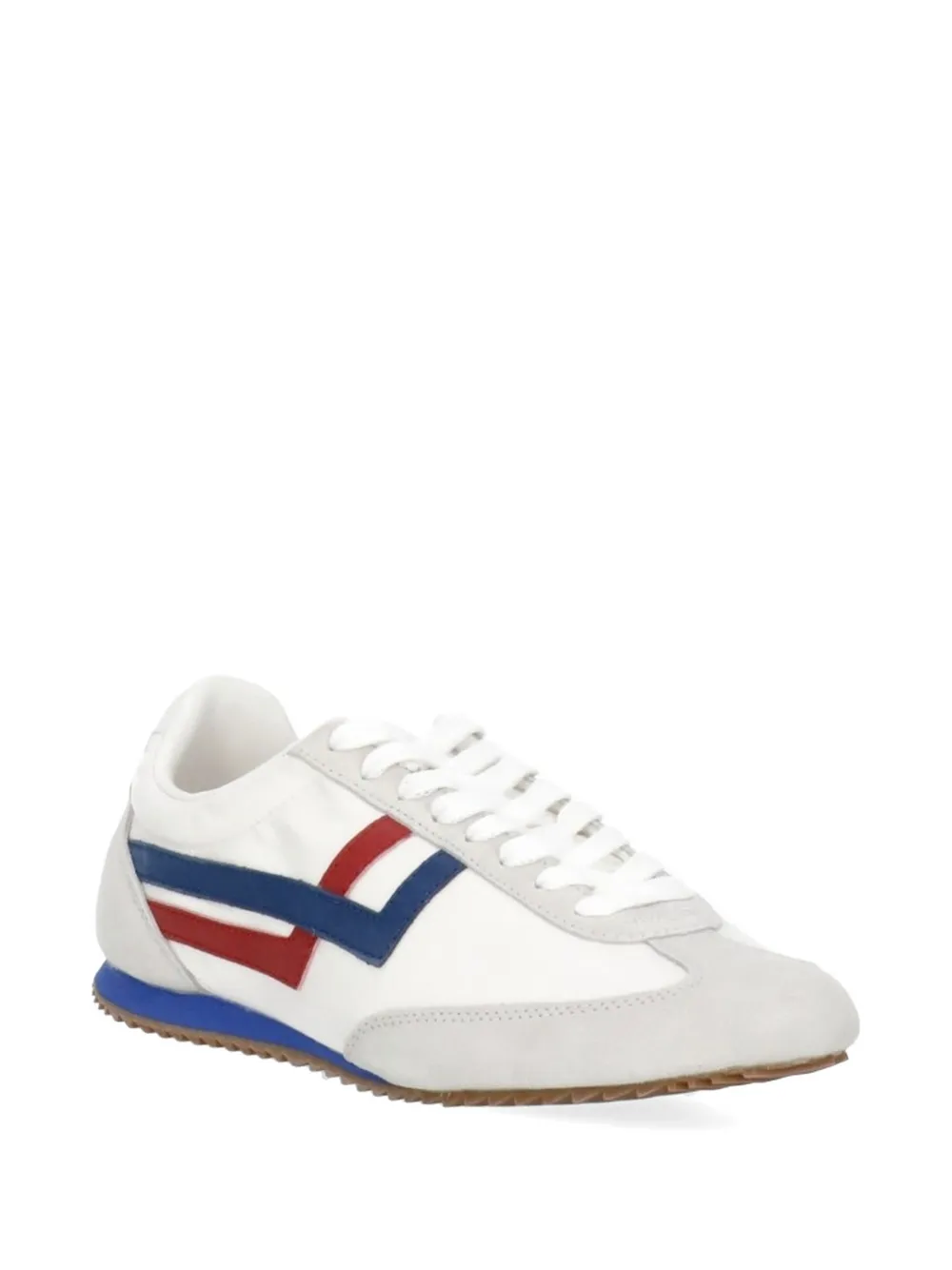 Pro-Keds Racer 77 gestreepte sneakers Wit