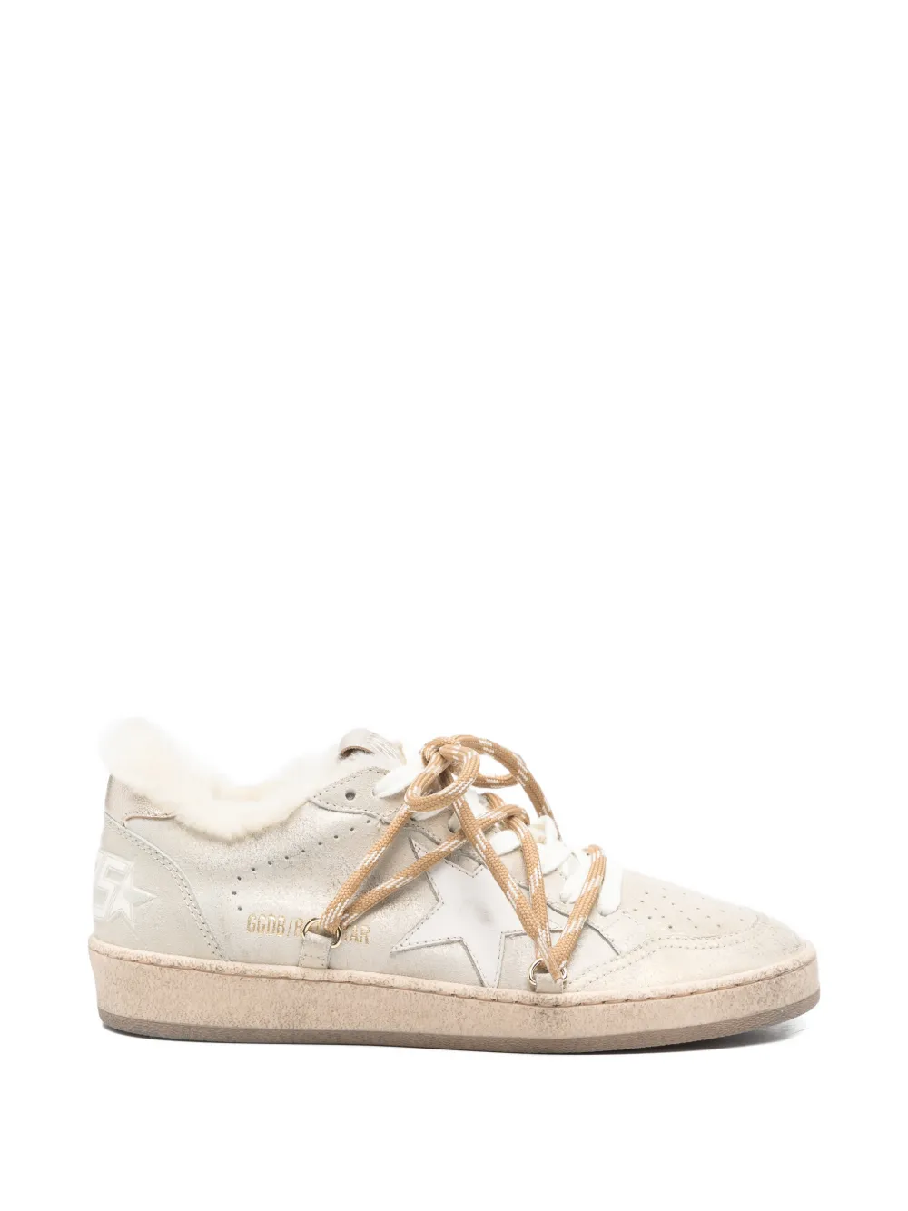 Golden Goose Ball Star star-patch sneakers - Toni neutri