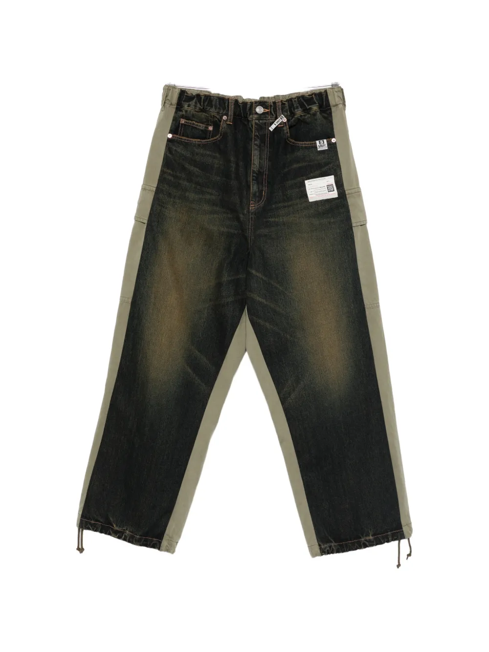 Maison MIHARA YASUHIRO elasticated-waistband trousers - Grün