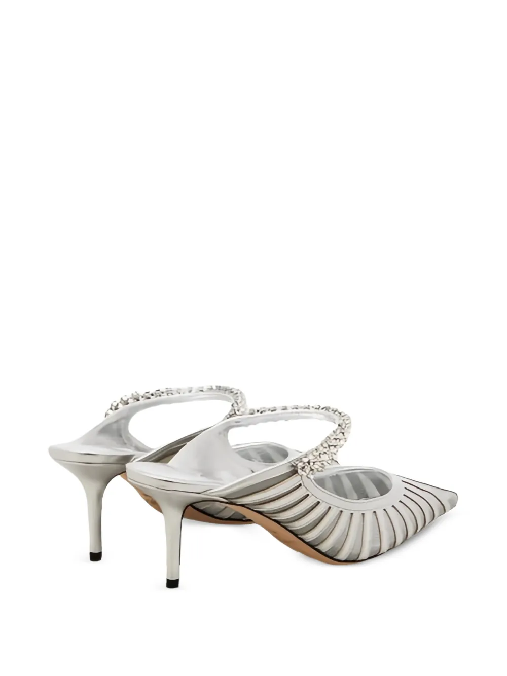 Jimmy Choo Bing verfraaide pumps Zilver