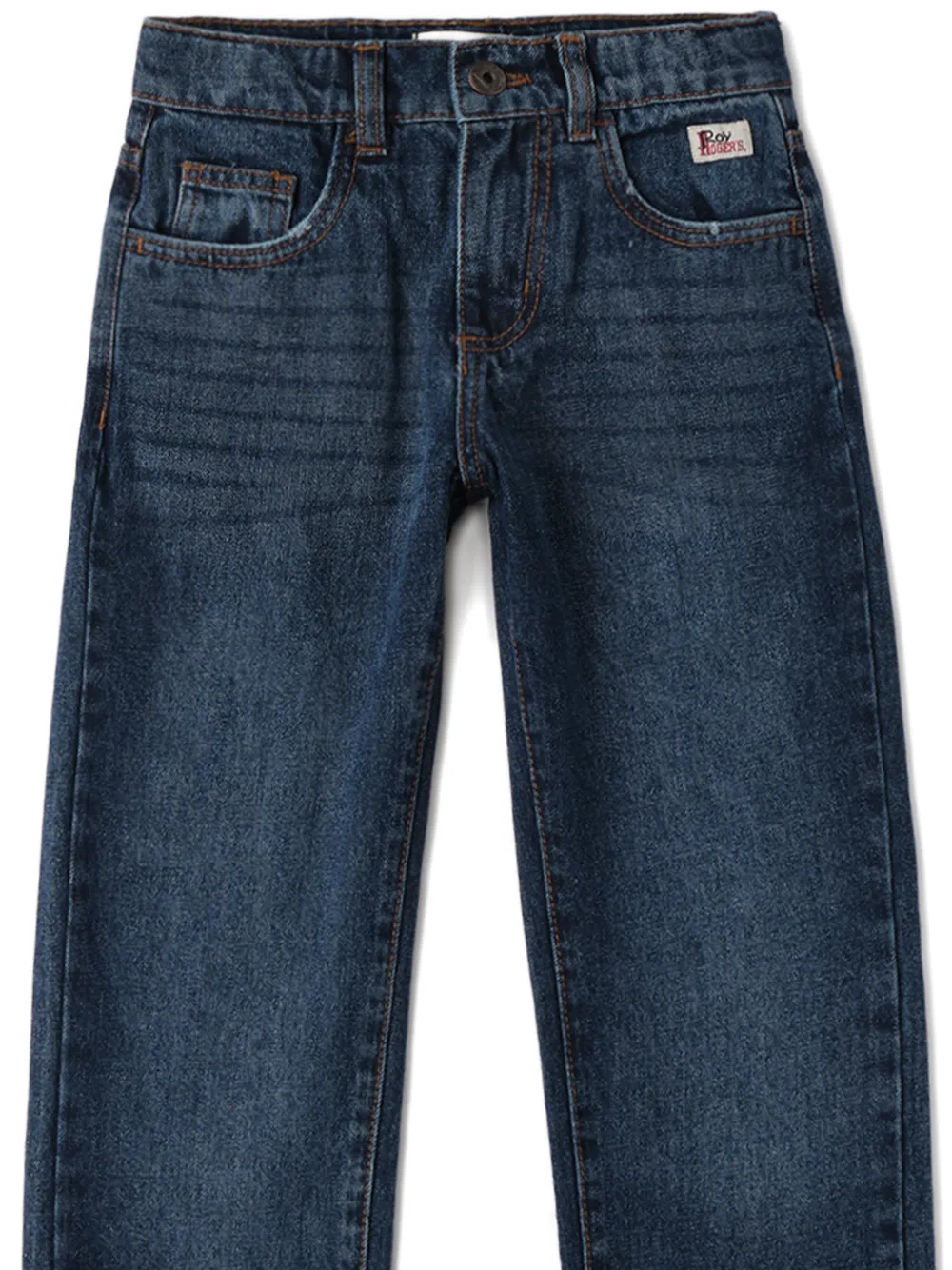 Roy Rogers Kids Jeans met wassing van steen Blauw