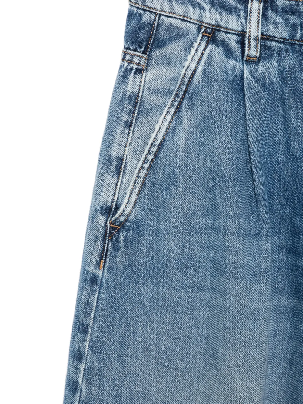 Zachary Pleated Jeans