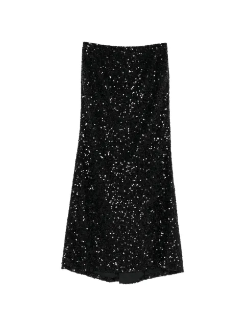 Nº21 — sequin-embellished maxi skirt