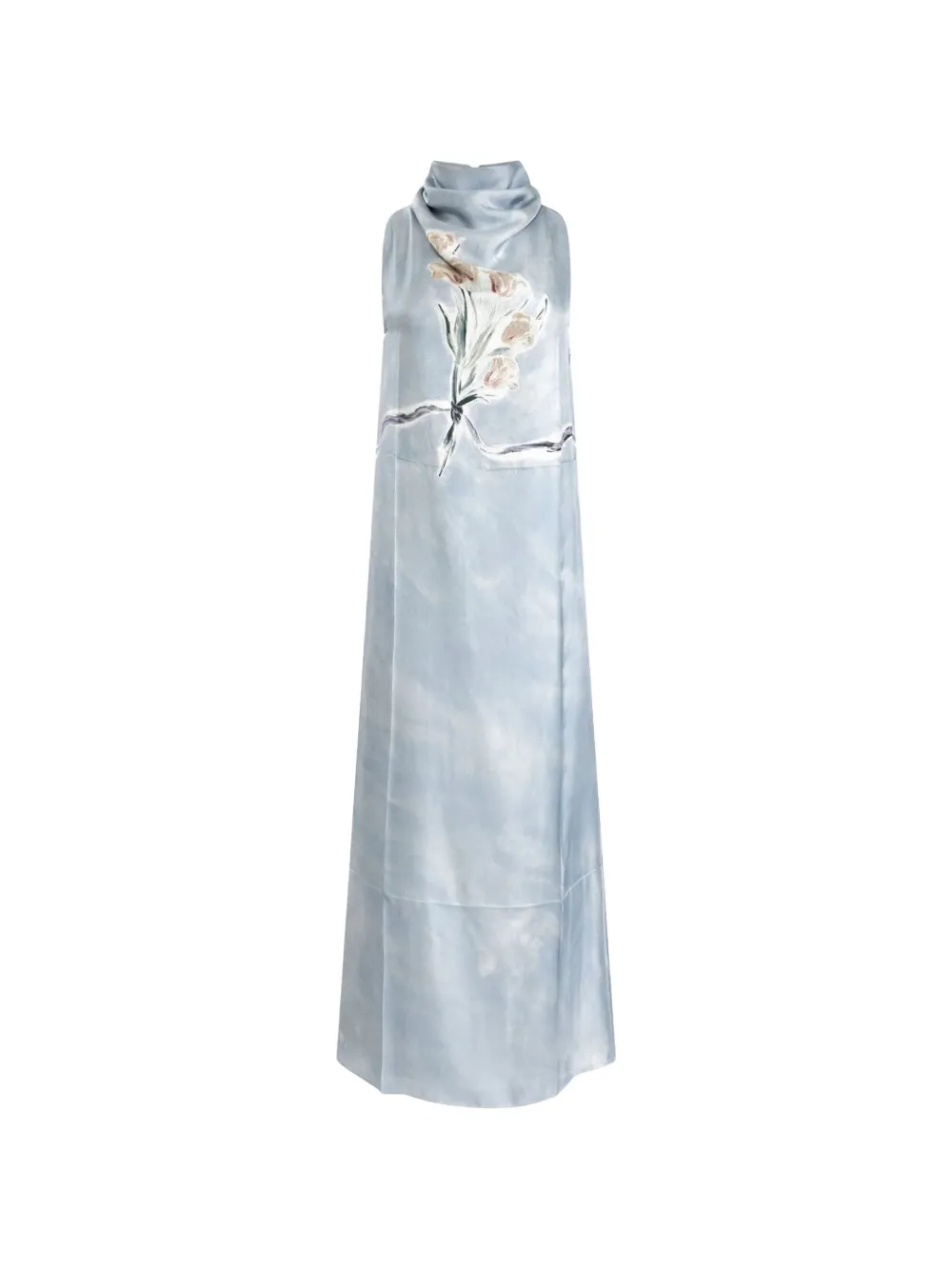 Altuzarra Noori floral-print maxi dress - Blue