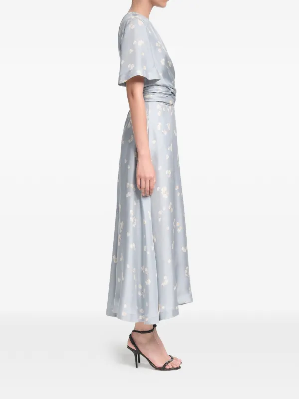 altuzarra midi dress Altuzarra, Rosa midi dress, Women, Blue, US 4, Dresses, Materialmix