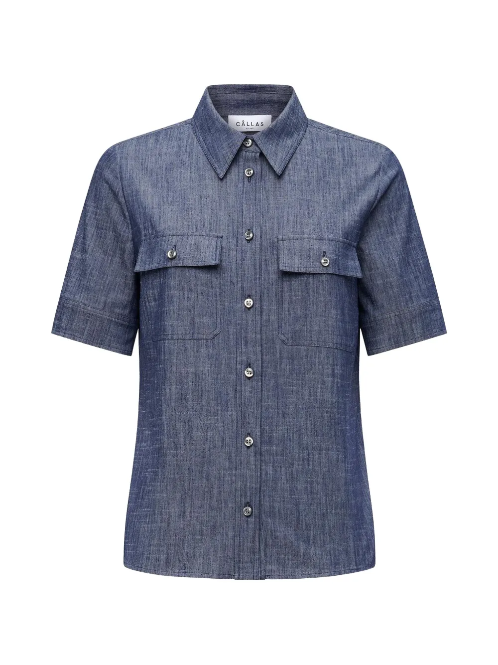 CALLAS Milano Vesper flap-pocket shirt - Blu