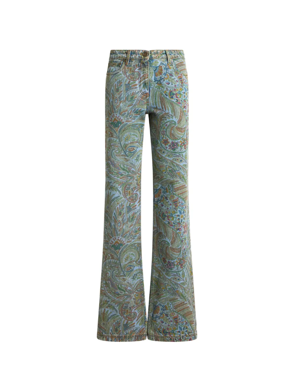 ETRO Jeans mit Paisley-Motiv - Blau