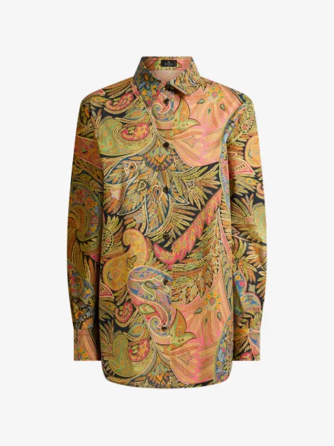 ETRO paisley-motif shirt