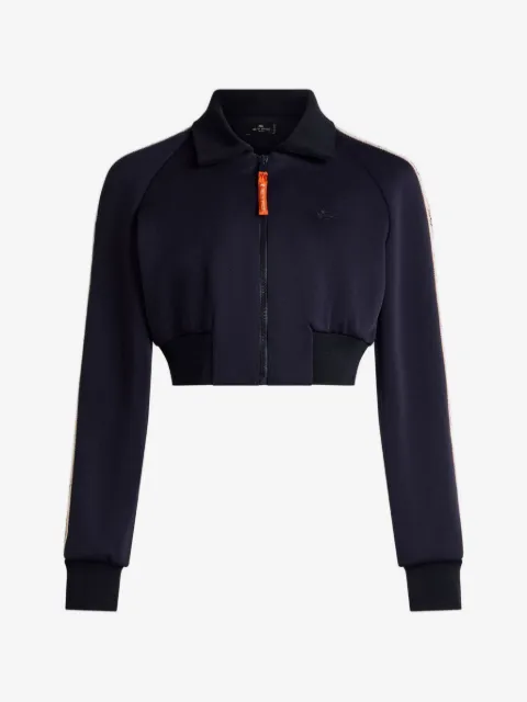 ETRO zip-fastening sweatshirt