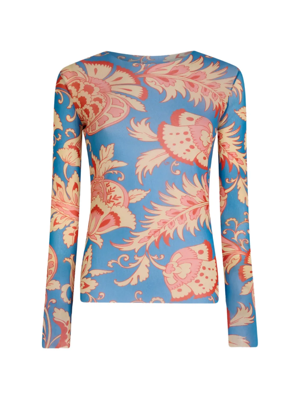 ETRO Top a fiori - Blu